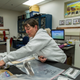 UTQIAGVIK, ALASKA - MONDAY, SEPTEMBER 21, 2017: Anne Jensen, Arctic Anthropologist and Archaeologist with UIC Sciences in Utqiaġvik, looks over some of the artifacts recovered by her team earlier that year at the Walakpa site. Photo: Ash Adams for Gizmodo